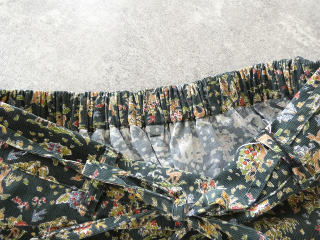 sosotto(ソソット) リバティコーデュロイリボン付きスカートの商品画像37