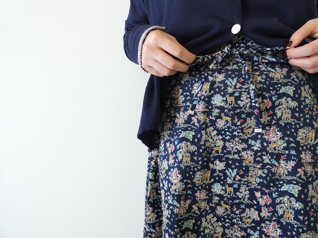 sosotto(ソソット) リバティコーデュロイリボン付きスカートの商品画像5