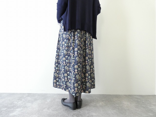 sosotto(ソソット) リバティコーデュロイリボン付きスカートの商品画像7