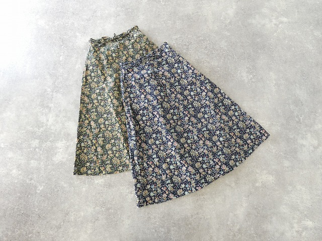 sosotto(ソソット) リバティコーデュロイリボン付きスカートの商品画像9