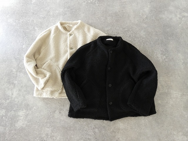 NARU もこもこプードルパイルラグランジャケットの商品画像10