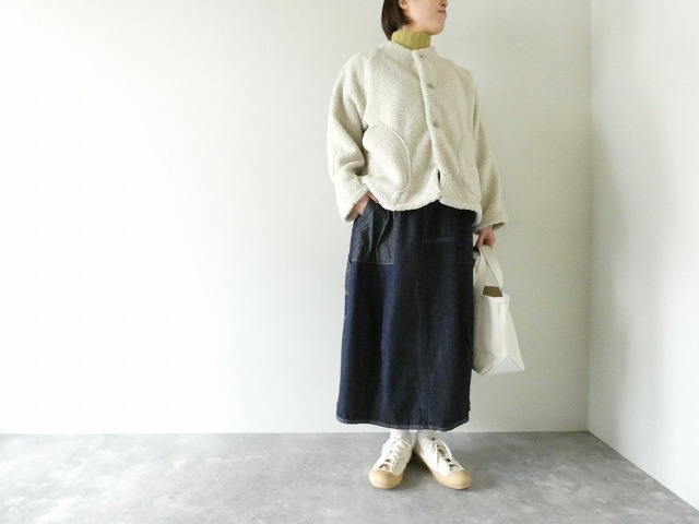 NARU もこもこプードルパイルラグランジャケットの商品画像2