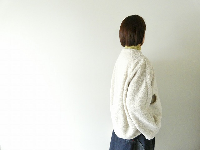 NARU もこもこプードルパイルラグランジャケットの商品画像5