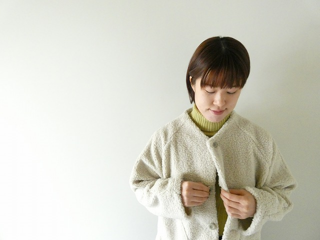 NARU もこもこプードルパイルラグランジャケットの商品画像6