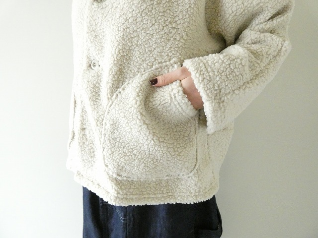 NARU もこもこプードルパイルラグランジャケットの商品画像8