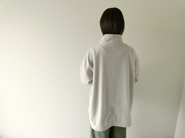 grin(グリン) イタリアンフリース ハイカラープルオーバーの商品画像2