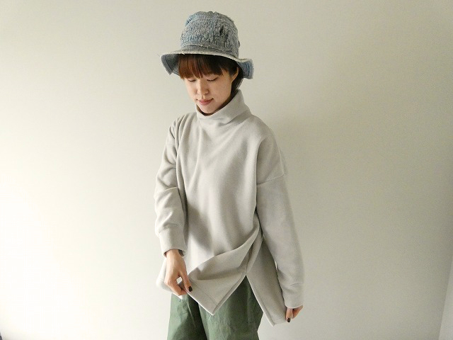 grin(グリン) イタリアンフリース ハイカラープルオーバーの商品画像5