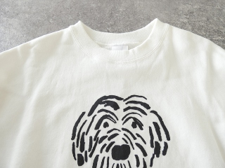 grin(グリン) シャギードッグプリント おじさん犬コーマ裏毛プルオーバーの商品画像44