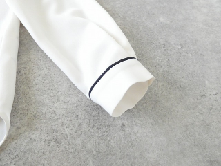 DONEEYU(ドニーユ) ストレッチツイルバイカラーブラウスの商品画像26