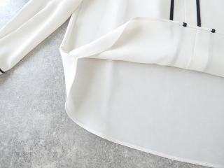 DONEEYU(ドニーユ) ストレッチツイルバイカラーブラウスの商品画像28