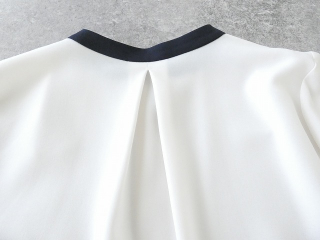 DONEEYU(ドニーユ) ストレッチツイルバイカラーブラウスの商品画像30