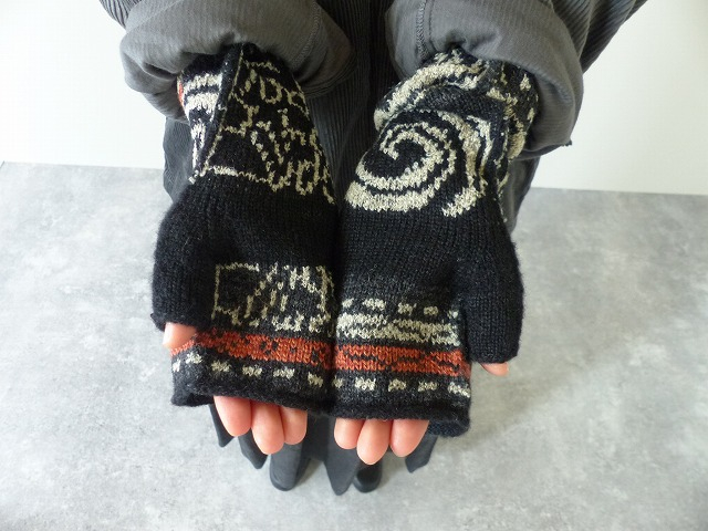 KAPITAL(キャピタル) アイヌ×クバ　2Waysミトンの商品画像1