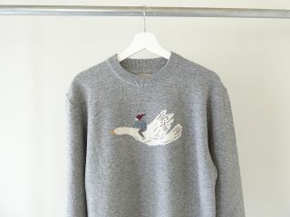 KAPITAL(キャピタル) 12Gウールクルーネックセーター FLY GOOSEの商品画像21