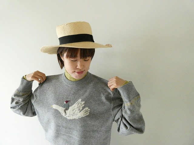 KAPITAL(キャピタル) 12Gウールクルーネックセーター FLY GOOSEの商品画像3