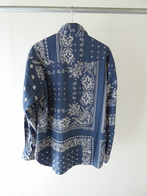 KAPITAL(キャピタル) ビエラバンダナ柄ハスキーウエスタンシャツの商品画像12