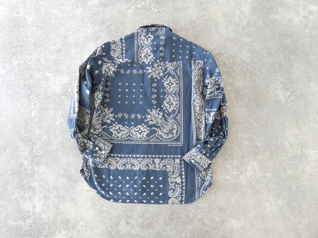 KAPITAL(キャピタル) ビエラバンダナ柄ハスキーウエスタンシャツの商品画像13