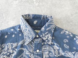 KAPITAL(キャピタル) ビエラバンダナ柄ハスキーウエスタンシャツの商品画像22