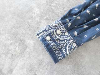 KAPITAL(キャピタル) ビエラバンダナ柄ハスキーウエスタンシャツの商品画像24