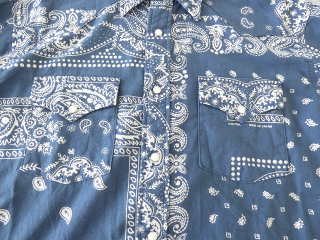 KAPITAL(キャピタル) ビエラバンダナ柄ハスキーウエスタンシャツの商品画像28