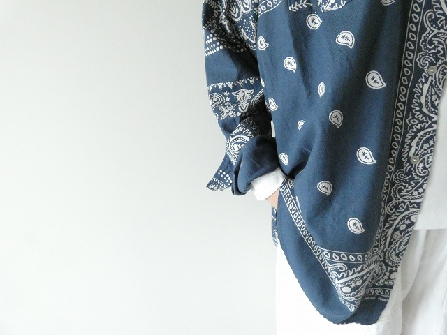 KAPITAL(キャピタル) ビエラバンダナ柄ハスキーウエスタンシャツの商品画像5