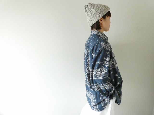 KAPITAL(キャピタル) ビエラバンダナ柄ハスキーウエスタンシャツの商品画像8