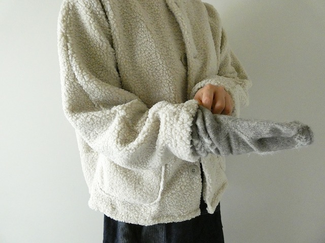 KAPITAL(キャピタル) 10GウールGIZAGIZAアームウォーマーの商品画像6