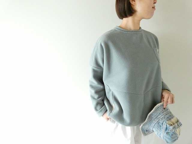 快晴堂(かいせいどう) Girl's・軽くあたたかいフリースのインナーWide裾すぼまりプルオーバーの商品画像2