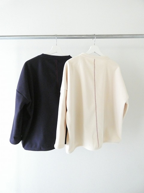 快晴堂(かいせいどう) Girl's・軽くあたたかいフリースのインナーWide裾すぼまりワッペンペタペタプルオーバーの商品画像11