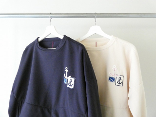 快晴堂(かいせいどう) Girl's・軽くあたたかいフリースのインナーWide裾すぼまりワッペンペタペタプルオーバーの商品画像16