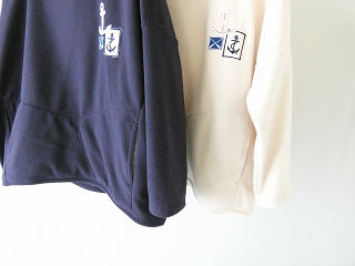 快晴堂(かいせいどう) Girl's・軽くあたたかいフリースのインナーWide裾すぼまりワッペンペタペタプルオーバーの商品画像17