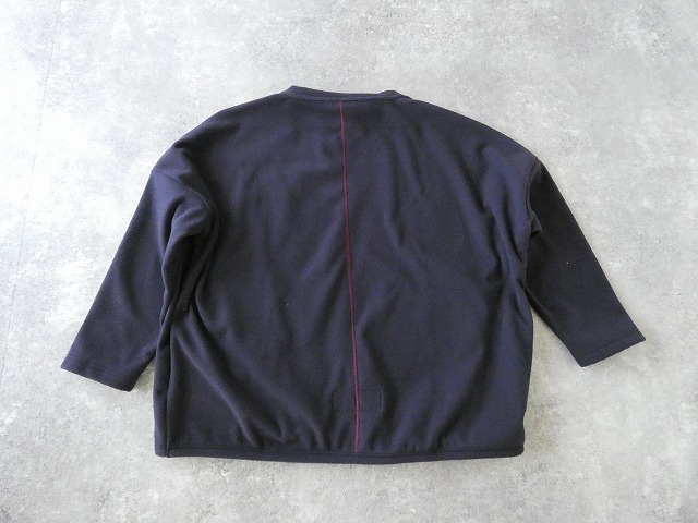 快晴堂(かいせいどう) Girl's・軽くあたたかいフリースのインナーWide裾すぼまりワッペンペタペタプルオーバーの商品画像29