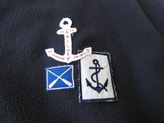 快晴堂(かいせいどう) Girl's・軽くあたたかいフリースのインナーWide裾すぼまりワッペンペタペタプルオーバーの商品画像31