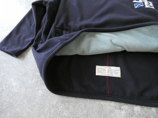 快晴堂(かいせいどう) Girl's・軽くあたたかいフリースのインナーWide裾すぼまりワッペンペタペタプルオーバーの商品画像35