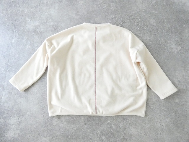 快晴堂(かいせいどう) Girl's・軽くあたたかいフリースのインナーWide裾すぼまりワッペンペタペタプルオーバーの商品画像43