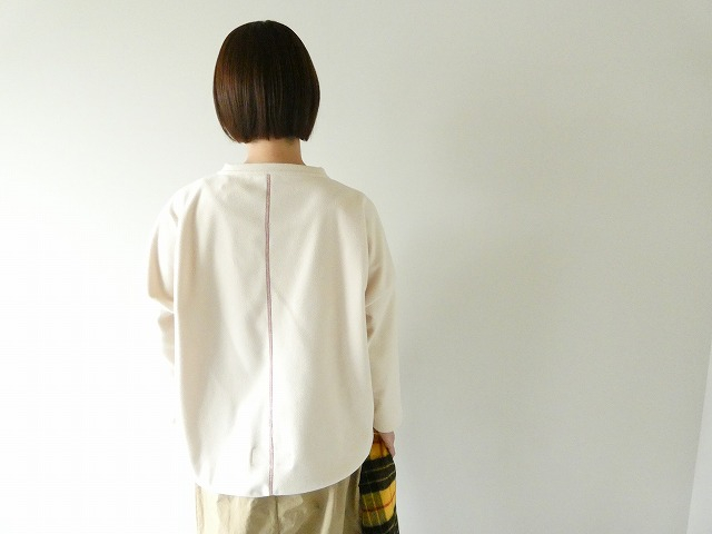 快晴堂(かいせいどう) Girl's・軽くあたたかいフリースのインナーWide裾すぼまりワッペンペタペタプルオーバーの商品画像9