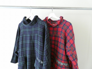 快晴堂(かいせいどう) Girl'sタータンチェック/リラクシンWork アルピーノ・ヤッケチュニックの商品画像16