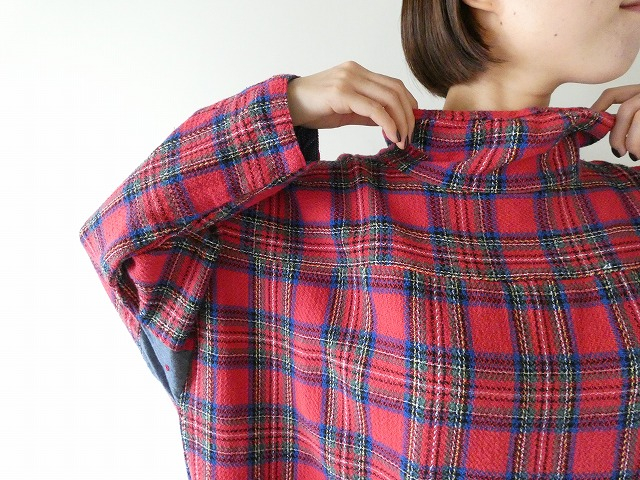 快晴堂(かいせいどう) Girl'sタータンチェック/リラクシンWork アルピーノ・ヤッケチュニックの商品画像2