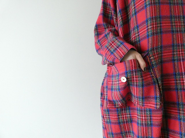 快晴堂(かいせいどう) Girl'sタータンチェック/リラクシンWork アルピーノ・ヤッケチュニックの商品画像3