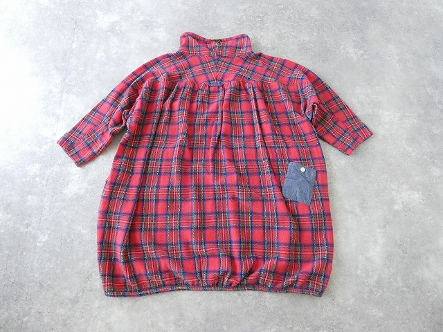 快晴堂(かいせいどう) Girl'sタータンチェック/リラクシンWork アルピーノ・ヤッケチュニックの商品画像43