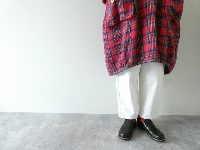 快晴堂(かいせいどう) Girl'sタータンチェック/リラクシンWork アルピーノ・ヤッケチュニックの商品画像5