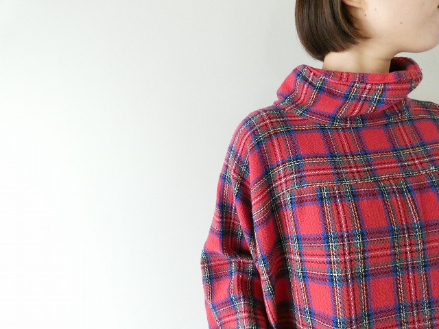 快晴堂(かいせいどう) Girl'sタータンチェック/リラクシンWork アルピーノ・ヤッケチュニックの商品画像6