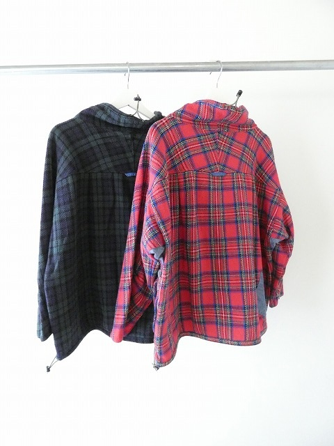 快晴堂(かいせいどう) Girl'sタータンチェック/リラクシンWork アルピーノ・スタンドヤッケの商品画像10