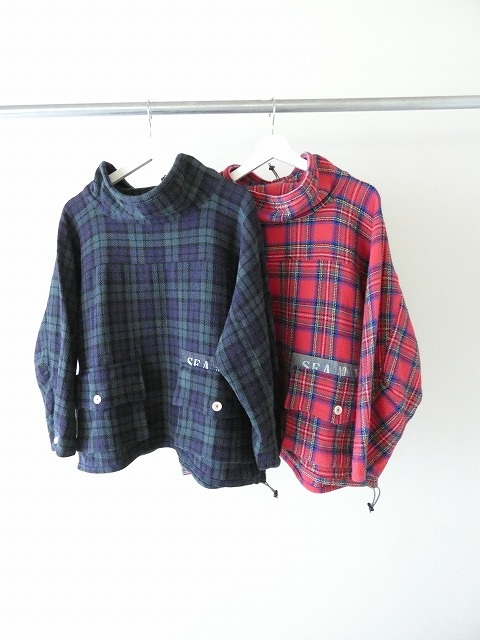 快晴堂(かいせいどう) Girl'sタータンチェック/リラクシンWork アルピーノ・スタンドヤッケの商品画像9