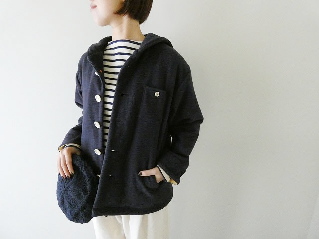 快晴堂(かいせいどう) HAYATE・軽くあたたかいフリースのアウター セーラー衿ジャケットの商品画像2