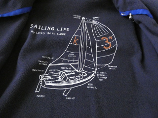 快晴堂(かいせいどう) HAYATE・軽くあたたかいフリースのアウター セーラー衿ジャケットの商品画像28