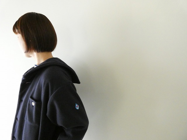 快晴堂(かいせいどう) HAYATE・軽くあたたかいフリースのアウター セーラー衿ジャケットの商品画像3