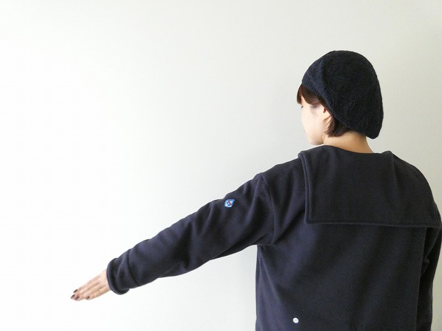 快晴堂(かいせいどう) HAYATE・軽くあたたかいフリースのアウター セーラー衿ジャケットの商品画像5