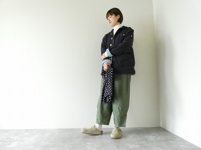 快晴堂(かいせいどう) HAYATE・軽くあたたかいフリースのアウター マリネ丸衿ジャケットの商品画像1