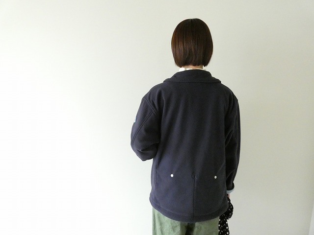 快晴堂(かいせいどう) HAYATE・軽くあたたかいフリースのアウター マリネ丸衿ジャケットの商品画像9