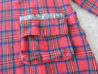 快晴堂(かいせいどう) Girl'sタータンチェック/リラクシンWork アルピーノポケット・クルーネックワンピースの商品画像26